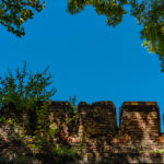 Alte Festungsmauern rund um dem Rosengarten