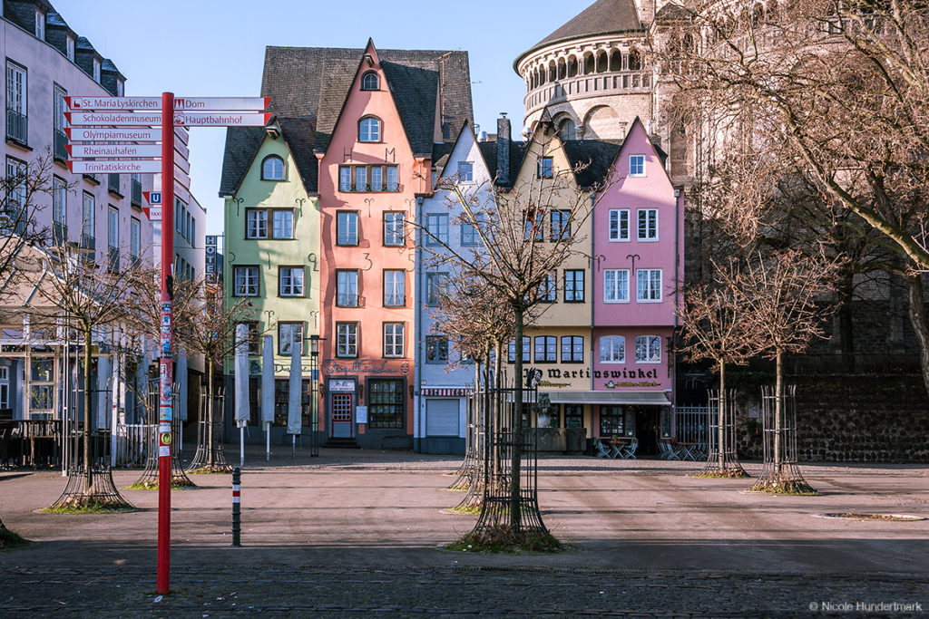 Neujahrsmorgen in der Kölner Altstadt