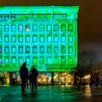 Lichtinstallation Cologne Time Drifts