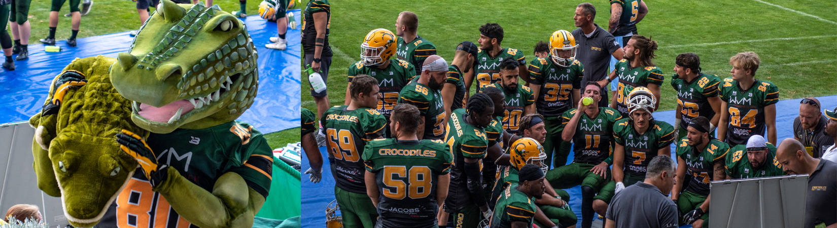 Cologne Crocodiles im Sportpark Höhenberg am 4. August