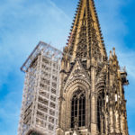 Baugerüst am Dom- Köln Fotografie