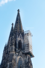 Detailansicht vom Kölner Dom Detailansicht vom Kölner Dom