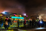 Lichtinstallation Cologne Time Drifts