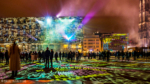 Lichtinstallation Cologne Time Drifts