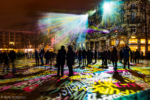Lichtinstallation Cologne Time Drifts