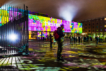 Lichtinstallation Cologne Time Drifts