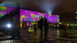 Lichtinstallation Cologne Time Drifts