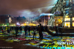Lichtinstallation Cologne Time Drifts