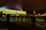 Lichtinstallation Cologne Time Drifts