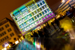 Lichtinstallation Cologne Time Drifts