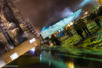 Lichtinstallation Cologne Time Drifts