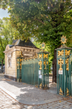 Schöner Eingang zum Schlossgarten Charlottenburg