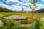 Blumenbeet vor dem Schloss Charlottenburg