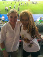 Nicole H. und Rosey G. bei den Cologne Crocodiles