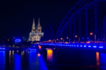 "Light it up" mit Blick auf den Kölner Dom "Light it up" mit Blick auf den Kölner Dom