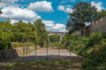 Bolzplatz am Hansaplatz vor Mittelalterliche Stadtmauer