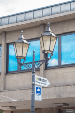 Alte Straßenlampe am Rudolfplatz