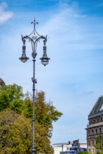 Schöne alte Straßenlampe