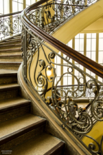 Treppe des Justizgebäude Reichenbergerplatz