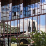 Schöne Spiegelung vom Kölner Dom